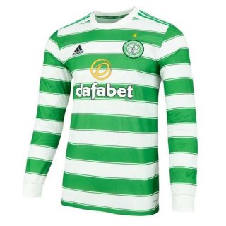 Thailande Maillot De Foot Celtic Domicile ML 2021-2022 Pas Cher