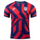 Thailande Maillot De Foot États-Unis Exterieur 2022 Rouge Pas Cher