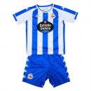 Maillot De Foot Deportivo Coruna Domicile Enfant 2021-2022 Pas Cher