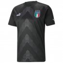 Thailande Maillot De Foot Italie Gardien 2023 Noir Pas Cher