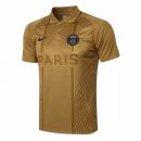 Polo Paris Saint Germain 2021-2022 Jaune Pas Cher