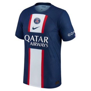 Thailande Maillot De Foot Paris Saint Germain Domicile 2022-2023 Bleu Pas Cher