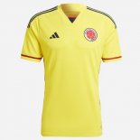 Maillot De Foot Columbia Domicile 2022-2023 Jaune Pas Cher