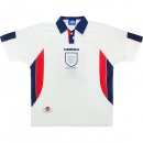 Thailande Maillot De Foot Angleterre Domicile Retro 1998 Blanc Pas Cher