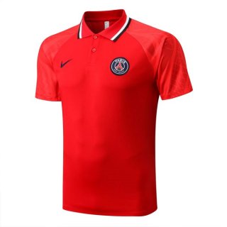 Polo PSG 2022-2023 Rouge Pas Cher