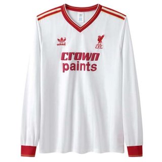 Maillot De Foot Liverpool Exterieur ML Retro 1985/87 Pas Cher