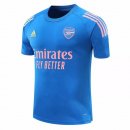 Maillot De Foot Entrainement Arsenal 2021-2022 Bleu Clair Pas Cher