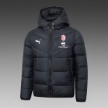 Manteau de duvet AC Milan 2024-2025 Noir