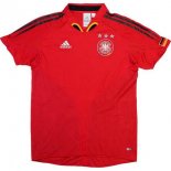 Thailande Maillot De Foot Allemagne Exterieur Retro 2004 2006 Rouge Pas Cher