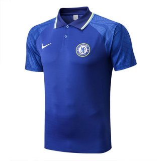 Polo Chelsea 2022-2023 Bleu Pas Cher