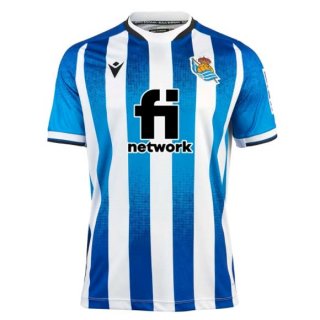 Thailande Maillot De Foot Real Sociedad Domicile 2021-2022 Pas Cher