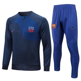 Survetement Barcelone 2022-2023 Bleu Pas Cher