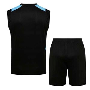 Maillot De Foot Marseille Sans Manches Ensemble Complet 2021-2022 Pas Cher