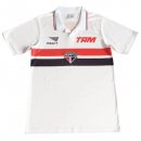 Thailande Maillot De Foot Sao Paulo PENALTY Domicile Retro 1994 Blanc Pas Cher