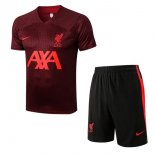 Maillot De Foot Entrainement Liverpool Ensemble Complet 2022-2023 Rouge 4 Pas Cher