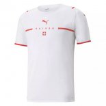 Thailande Maillot De Foot Suisse Exterieur 2021 Blanc Pas Cher