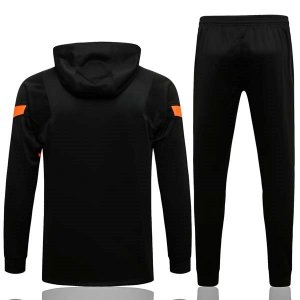 Sweat Shirt Capuche Chelsea 2022 Noir Orange Pas Cher