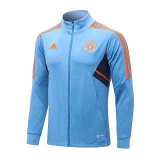 Veste Manchester United 2023 Bleu Pas Cher