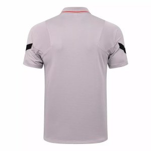 Polo Paris Saint Germain 2021-2022 Gris Pas Cher