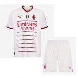 Maillot De Foot AC Milan Exterieur Enfant 2022-2023 Pas Cher