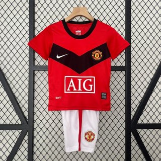 Maillot Manchester United Domicile Retro Enfant 2009 2010