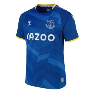 Thailande Maillot De Foot Everton Domicile 2021-2022 Bleu Pas Cher