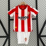 Maillot Sporting De Gijón Domicile Enfant 2023-2024