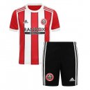 Maillot De Foot Sheffield United Domicile Enfant 2021-2022 Pas Cher