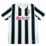 Thailande Maillot De Foot Juventus Domicile Retro 2011 2012 Noir Blanc Pas Cher