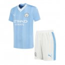 Maillot Manchester City Domicile Enfant 2023-2024