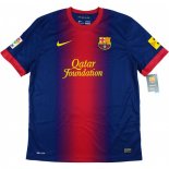 Thailande Maillot De Foot Barcelone Domicile Retro 2012 2013 Bleu Rouge Pas Cher