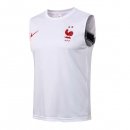 Maillot De Foot France Sans Manches 2022 Blanc Pas Cher