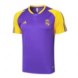 Maillot Entrainement Real Madrid 2024-2025 Purpura Jaune