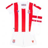 Maillot De Foot Stoke City Domicile Enfant 2021-2022 Pas Cher