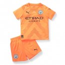 Maillot De Foot Manchester City Gardien Enfant 2022-2023 Rose Pas Cher