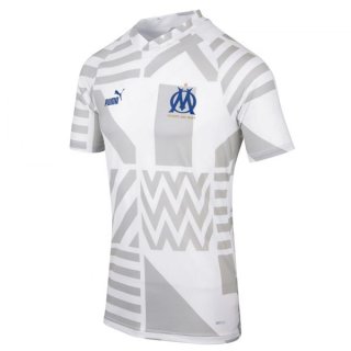 Thailande Maillot De Foot Marseille Domicile Pre Match 2022-2023 Pas Cher