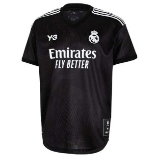 Thailande Maillot De Foot Real Madrid Y-3 2022 Noir Pas Cher