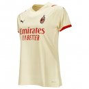 Thailande Maillot De Foot Futbols AC Milan Exterieur Femme 2021-2022 Pas Cher