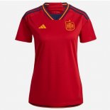 Thailande Maillot De Foot Espagne Domicile Femme 2022-2023 Pas Cher