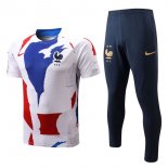 Maillot De Foot France Ensemble Complet 2022-2023 Bleu Blanc Rouge Pas Cher