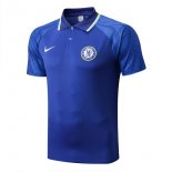 Polo Chelsea 2022-2023 Bleu Pas Cher