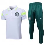 Polo Palmeiras Ensemble Complet 2023-2024 Blanc Vert