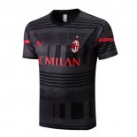 Maillot De Foot Entrenamien AC Milan 2022-2023 Gris Pas Cher