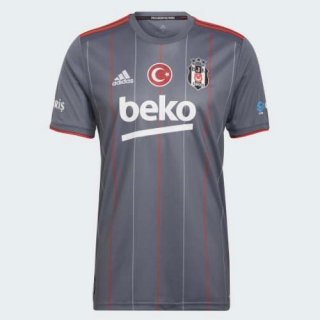 Thailande Maillot De Foot Besiktas Third 2021-2022 Gris Pas Cher