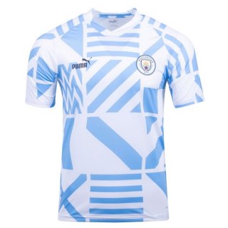 Thailande Maillot De Foot Manchester City Pre Match 2022-2023 Pas Cher