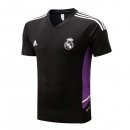 Maillot De Foot Entrenamien Real Madrid 2022-2023 Noir Pas Cher