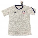 Thailande Maillot De Foot États-Unis Domicile 2021-2022 Blanc Pas Cher