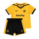 Maillot De Foot Wolves Domicile Enfant 2022-2023 Pas Cher