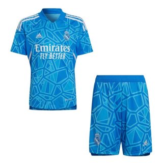 Maillot De Foot Real Madrid Gardien Enfant 2022-2023 Pas Cher