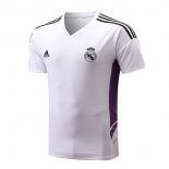 Maillot De Foot Entrenamien Real Madrid 2022-2023 Blanc Pas Cher